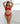 Mesh Vintage Soft Cup Bralette - Red Hot