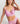 Selena Longline Plunge - Wild Rose