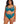 Zarla High Leg Brief - Ocean Depths