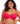 Teagan Padded Half Cup Bra - Azalea