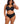 Nerina High Leg Brief - Black