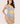 Fallon Lace & Mesh Suspender - Cornflower Blue