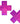 Plus X: Pink Holographic Cross Nipple Pasties