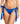 Beauteese Side Tie Tanga - Electric Blue