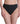 Bliss Bare Cotton High Cut Brief Black