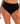 Plain Sailing Adjustable Bikini Brief - Black