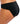 Plain Sailing High Leg Bikini Brief - Black
