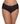 Plus Size Retro Lace V-kini - Black