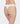 Minx Lace Trim Thong - White/Nylon