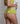 Hologram Skirted Harness Acid Green