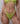 Hologram Adjustable Thong Acid Green