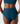 Seamless High-Waisted Retro Bikini -Deep Tide