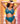 Zarla Underwire Bra - Ocean Depths