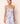 Satin Babydoll - Blue Floral