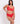 Elementary Balcony Bra - Red/Pink