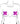 Plus X: Pink Holographic Cross Nipple Pasties