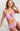 Selena Longline Plunge - Wild Rose
