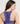 Belle Epoque Lace T-Back Bralette - Sapphire