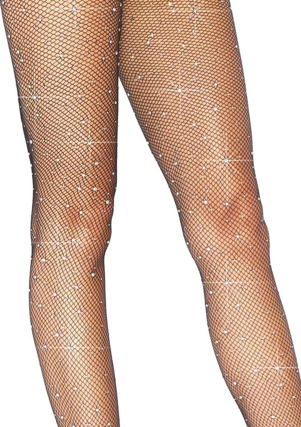 bedazled fish nets Rhinestone Fishnet Tights