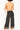 Venice Cropped Pants with Lace - Black