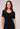 BodyBliss Short Sleeve Top - Black