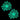 Glitter Black Glow in the Dark Spooky Spider Web Pasties