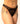 Whisper Sweet Nothings Darby Thong - Black