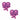 'Ride a Cowboy' Glitter Heart UV Pasties