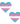 Pride Flag Glitter Heart Pasties