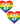 Heart: Rainbow GAY AF on Glitter Velvet Pasties