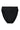 Bliss Bare Cotton High Cut Brief Black