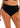 Plain Sailing Adjustable Bikini Brief - Black