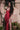 Elvira Silk Slip - True Red