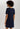 Cotton Silk V Neck Cotton Nightgown - Deep Navy