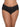 Plus Size Retro Lace V-kini - Black