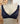 Stretch Lace Clover Bralette - Midnight