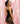 Rozalia Lace and Chiffon Slip - Black