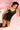Rozalia Lace and Chiffon Slip - Black