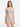 Minx Lace Trim Thong - Blue Moon
