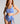 Cascade Stripe Bikini - High Waist Brief