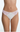 Minx Lace Trim Thong - Whipped Cream/Lilac Pink