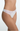 Minx Lace Trim Thong - Whipped Cream/Lilac Pink