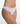 Minx Lace Trim Thong - Whipped Cream/Lilac Pink