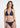 Venus Triangle Bikini Top - Navy Rib