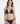 Venus String Bikini Bottom - Navy Rib
