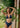 Venus Triangle Bikini Top - Navy Rib