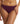 Bliss Bare Cotton Bikini - Pinot Noir
