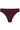 Bliss Bare Cotton Thong - Pinot Noir