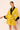 Satin Short Kimono - Golden