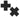 Reusable Pasties: Onyx Flat Black Vegan Suede Cross Reusable Pasties